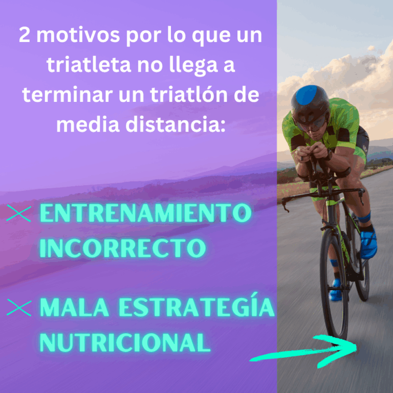 tips nutricionales para un half triatlon - principales problemas
